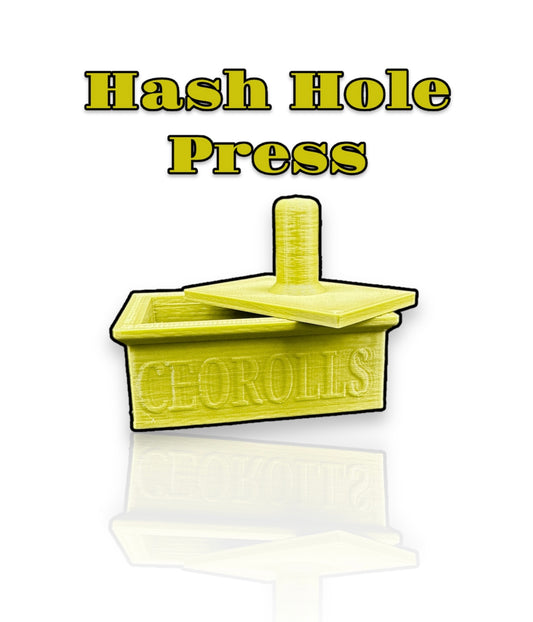 How to Roll a Hash Hole Using a Hash Hole Press