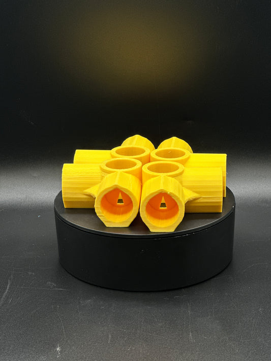 4-Way PVC Trellis Net Connector - Durable, Easy-to-Use for Custom Garden Trellis Systems