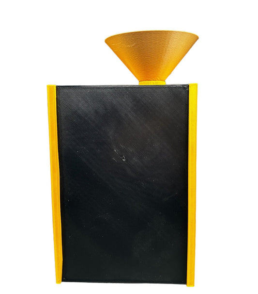 desktop seed separator with funnel