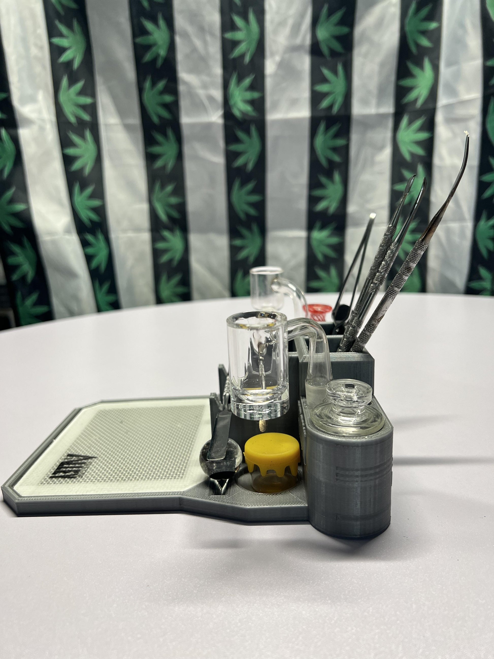 Dab Station with Silicon Mat